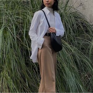 Aritzia White Button Up Shirt